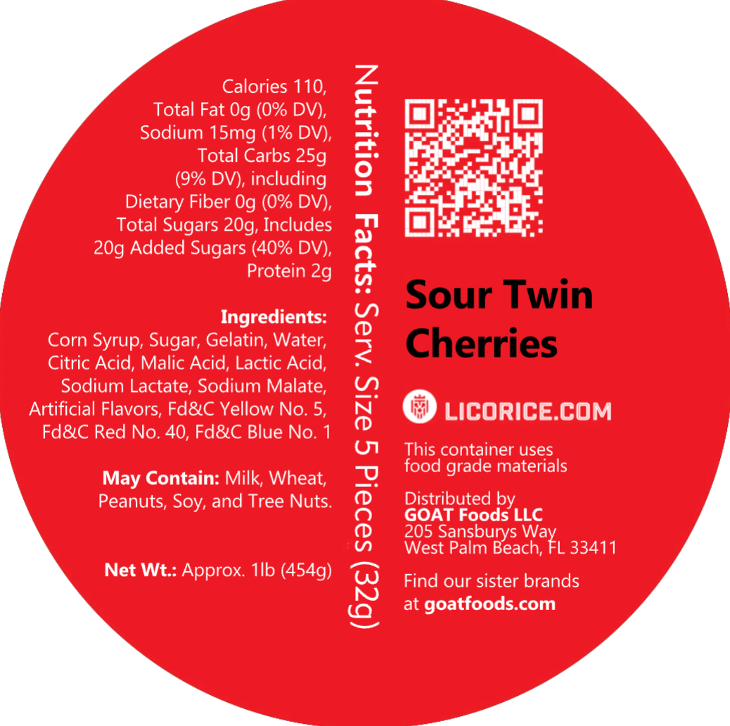 Sour Twin Cherries