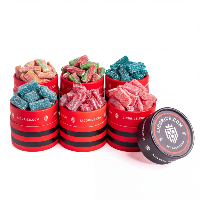 Sour Licorice Sampler 6 Pack