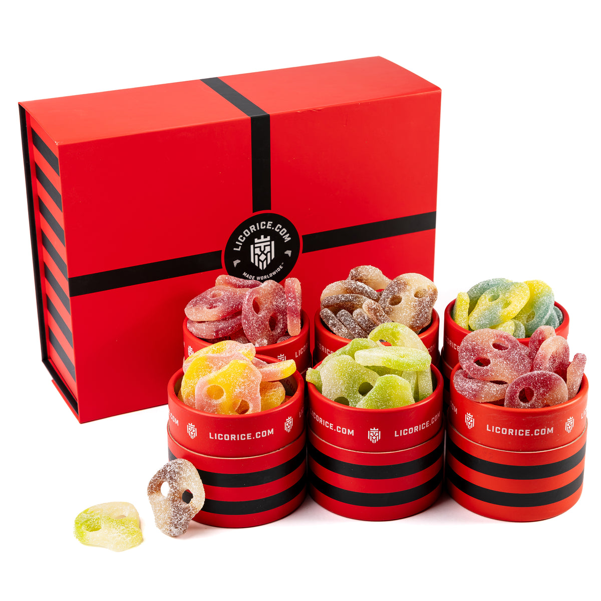 Sour Swedish Skulls Sampler 6 Gift Box