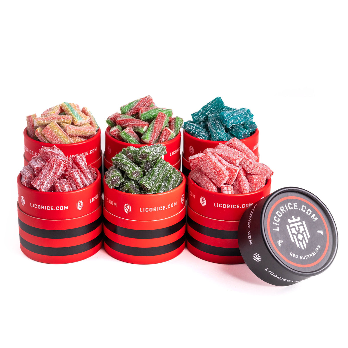 Sour Licorice Sampler 6 Pack
