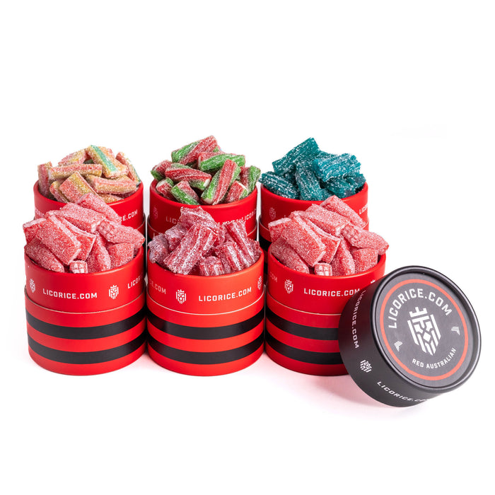 Sour Licorice Sampler 6 Pack