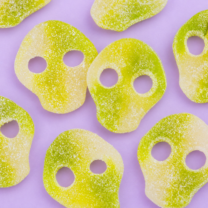 Sour Apple Skulls