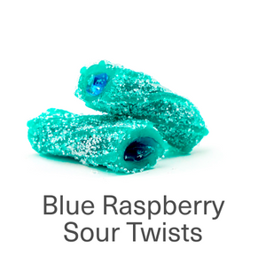 Blue Raspberry Sour Twists