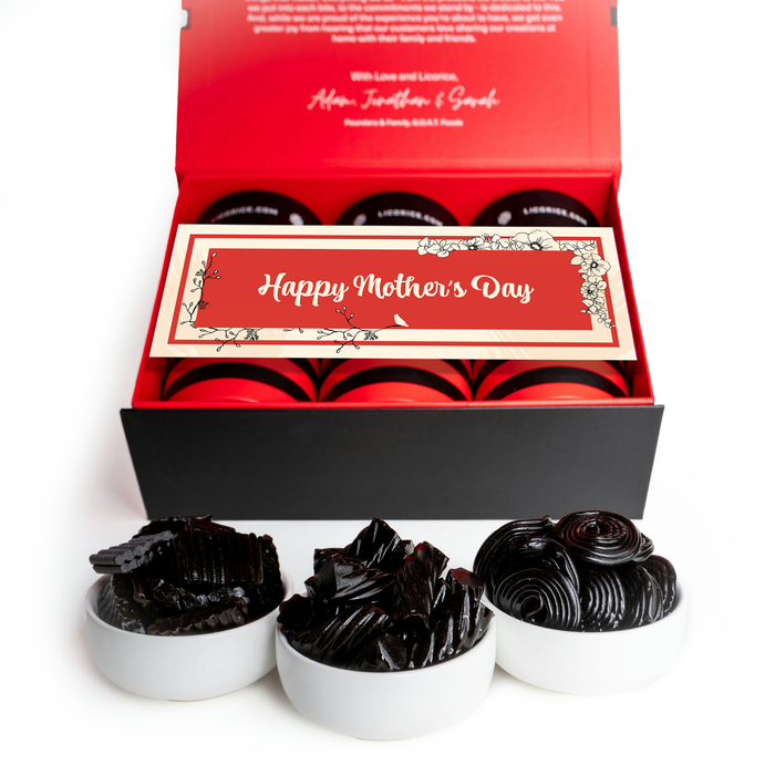 Black Licorice Lover Mother's Day Gift Box