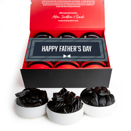 Black Licorice Lover Father's Day Gift Box