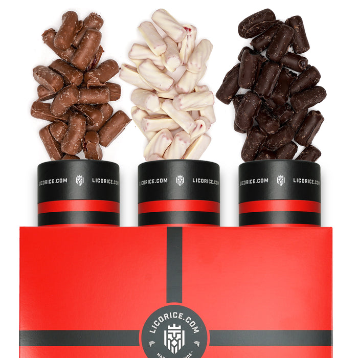 Chocolate Covered Strawberry Licorice DownUnders™ Gift Box