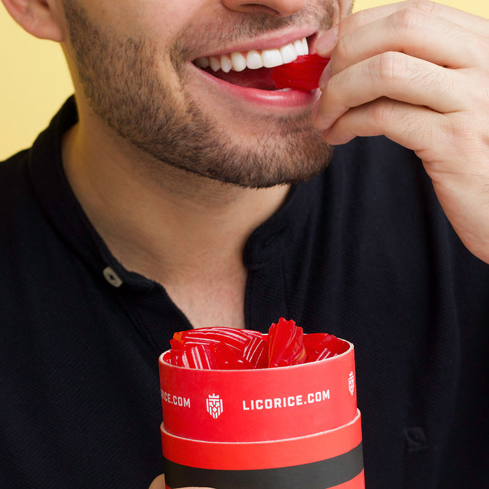 The perfect balance of sweet and savory, this licorice is truly irresistible.